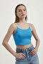 Strappy Crop Basic Short Blouse - 2