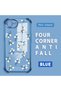 iPhone 16E Compatible Camera Protected Transparent Soft Silicone Phone Case Flower Pattern