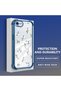 iPhone 7 Compatible Camera Protected Transparent Soft Silicone Phone Case Flower Pattern - 3