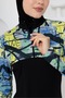 Tetra Stretch Fabric long sleeve hijab swimsuit 3114 - 5