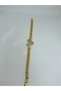 Stone Detailed Gold Color Stylish Women's Bracelet – Special - 2