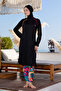 Serey Stretch Fabric long sleeve hijab swimsuit 3119 - 2