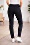 Bolinto side chain high waist 5 pocket lycra tight leg pants - 2