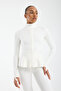 Winmoda Women's Winter Fleece-Lined Diver Fabric Zippered Flounce Sports Jacket - 3