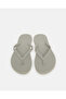 Women Grey Embossed Flip flop - 2
