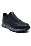 Men's Genuine Leather Stretch Fabric Shoes Ckr01017 - 41 - 5