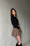 Black 100% Cotton Crew Neck Long Sleeve Bodysuit - 0098 - 3