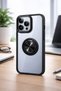 iPhone 13 Pro Compatible Camera Protruding Shockproof Silicone Case with Montreal Ring - 2