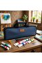 Multi-Purpose Painting Art Knitting Supplies Organizer Bag 11 Pockets Oxford Fabric