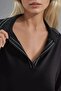 Striped Detail Polo Collar Double Suit Berşan Collection - 7