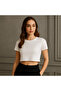 Women's Basic Short Sleeve Crop T-Shirt – Casual & Stylish Fit - 2