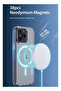 Apple iPhone 13 Pro 5G 2021 Transparent Magsafe Protective Yellowing Resistant Case Cover - 3