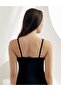 Women'S, 95% Cotton 5% Elastane, Lace-Up Collar and Straps, 6-Pack Tank Tops - 2