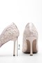 Women's High Heels Thin Heels Pointed Heels Stylish Women's Shoes Evening Wear Beige Stilettos - 4