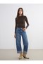 Plus New Season Balloon Fit Women's Jean Pants