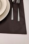 Block Brown Faux Leather Embroidered American Service 2 Pieces - 4