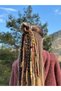 African Braided Handmade Hair Clip – Rasta Style - 5