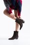 Mabel Women's Genuine Leather Suede Western Heeled Boots - 2