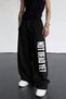 Unisex Women's and Men's Baggy Cut Wide Leg Printed Summer Tracksuit