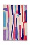 Mosso Multi-Colored Abstract Striped Pattern Woven Base Modern Decorative Carpet Mosso2163