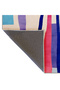 Mosso Multi-Colored Abstract Striped Pattern Woven Base Modern Decorative Carpet Mosso2163 - 3