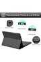 Galaxy Tab A11 8.7 Inch Bluetooth Enabled Tablet Case with Stand, Pen Compartment and Keyboard Sm-X130 - 8