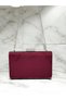 Burgundy Luxury Suede Crystal Stone Metal Handle Chain Women's Evening Dress Bag Wedding Engagement Graduation - 5