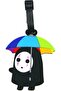 🧳 ✨ No-Face with Rainbow Umbrella Luggage Tag, Baggage Tag, Bag Tag, Suitcase Tag