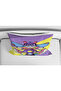 Motorcycle Girl Patterned 3D Digital Printed Single Size Sheetless Girl's Duvet Cover Set - 2