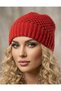 Valentine's Day Special Women's Red Beanie & 100% Hand Knitted