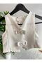 Girl's Bowknot Vest - 2