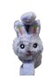 Light-Up Plush Earmuff Rabbit Ear Purple Color Plush Earmuff - 3