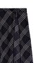 Striped chiffon skirt black - 3