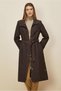 Belted Quilted Trench Coat 10993 - 2