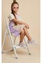 Girls' Sports Shoes Velcro Flexible Sole Suede Detailed Sneakers - 3