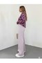 Women's Winter Relaxed Fit Wide-Leg Elastic Waist Knit Pants, Standard Size, Fits S-M-L - 3