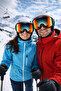 نظارات التزلج من سلسلة Snow Premium القابلة للتعديل للحماية من الأشعة فوق البنفسجية - 4