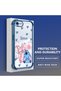 iPhone 7/8/Se 2020 2022 Compatible Transparent Four Corner Silicone Coated Glossy Edge Case - 4