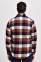 Men's Slim Fit slim fit checkered winter lumberjack shirt - 6