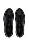 Men's Genuine Leather Black Casual Shoes - 5