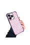 Realme Note 50 Compatible Transparent Four Corner Silicone Coated Glossy Edge Case Leopard Pattern - 2