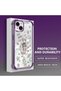 iPhone 14 Plus Compatible Transparent Back Four Corners Reinforced Impact Protection Silicone Case - 3