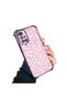 Redmi 10 2022 Compatible Transparent Four Corner Silicone Coated Glossy Edge Case Leopard Pattern - 2
