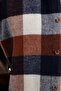 Men's Slim Fit slim fit checkered winter lumberjack shirt - 5