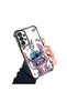 Samsung Galaxy A73 Compatible Transparent Back Four Corners Reinforced Impact Protection Silicone Case - 2