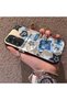 Samsung Galaxy A34 5g Compatible American Retro Collage Style Pattern Anti-Shake Protection - 2