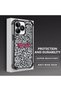 Realme Note 50 4g Compatible Transparent Four Corner Silicone Coated Glossy Edge Case Leopard Pattern - 3