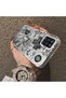 Samsung Galaxy A12/M12 Compatible American Retro Collage Style Pattern Anti-Shake Protection - 3