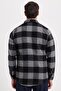 Men's Slim Fit slim fit checkered winter lumberjack shirt - 6