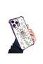 iPhone 14 Pro Max Compatible Transparent Back Four Corners Reinforced Impact Protection Silicone Case - 2